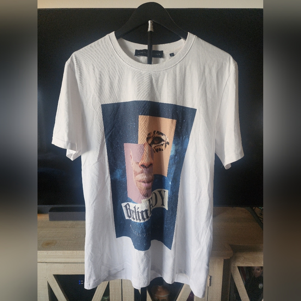 Marcell Von Berlin White "Berlin Boy" Graphoc Tee